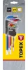 Set chei Allen 9R. 1.5-10mm Topex colorat