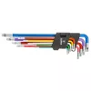 Imbuszkulcs Klt. Torx 9R. T10-T50 Szines Topex