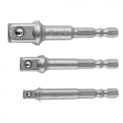 Adapterkészlet 3R. 1/4" -3/8" -1/2" Topex