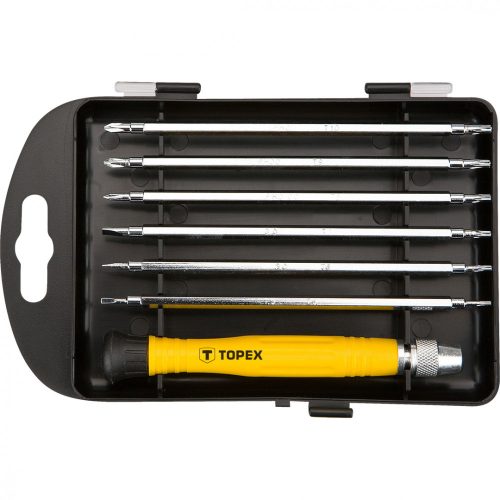 Schraubendrehersatz. Instrument 7R. Im Koffer Topex