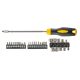 Screwdriver Set 31R. With Flexible Handle Topex