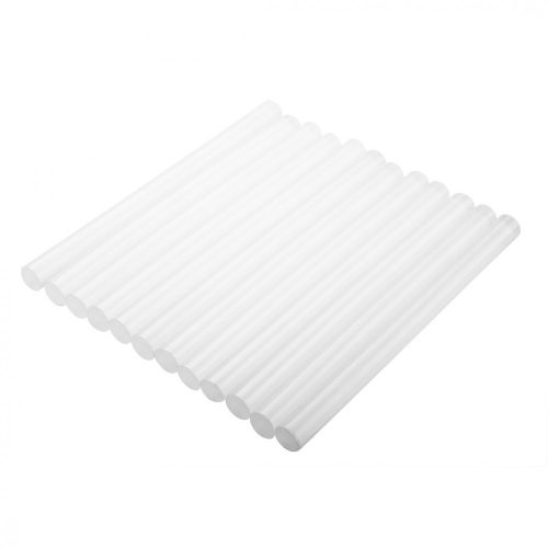 Cartuș de lipici Q8*100mm 12 buc. transparent Topex