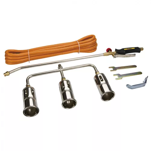 Soldering Iron Kit.Tin.3 Burner Hose:5M 99Kw Topex