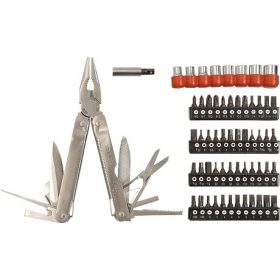 Többfunkciós Szerszám + 74 Bithegy. Topex