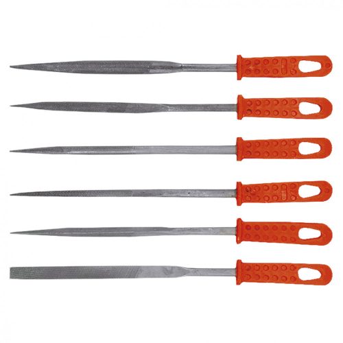 Tűreszelő Készlet 6R. 140Mm Műa.Nyél, Top Tools