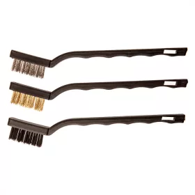 Drahtbürsten-Set 3R, 180 mm, Kunststoffgriff, Top Tools