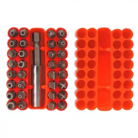 BIT-SET MIT MAGNETISCHER VERLÄNGERUNGSSCHAFT 33R. TOP TOOLS