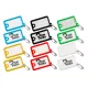 Foaie de markere pentru chei colorată, 12 buc/pachet, instrumente de top