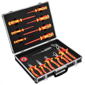 Set scule 13 piese izolate 1000V CRV Neo Tools