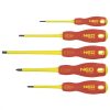 Screwdriver Set 5R. Insulated 1000V Neo Tools