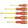Screwdriver Set 5R. Insulated 1000V Neo Tools