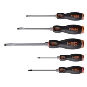 Schraubendreher-Schlagsatz 5R. Neo Tools