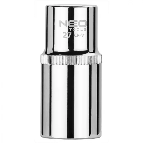 Socket Head 1/2" 27Mm 77Mm 6P Neo Tools