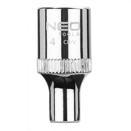 Socket Head 1/4" 4Mm 6P. Neo Tools