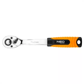 Ratschenkurbel 3/8" 195 mm Getriebe 72 Zähne Neo Tools