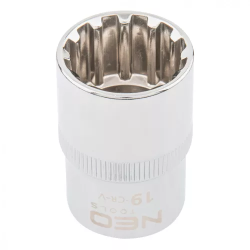 Socket Head 1/2" 19Mm 12P Neo Tools