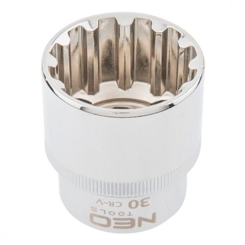 Socket Head 1/2" 30Mm 12P Neo Tools