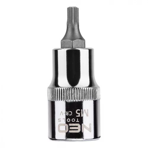 Cheie tubulară Allen Torx 1/2" cu 12 vârfuri M5X55 Neo Tools