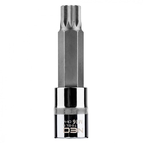 Torx 1/2" Hex Socket Wrench 12 Angle M16X100 Neo Tools