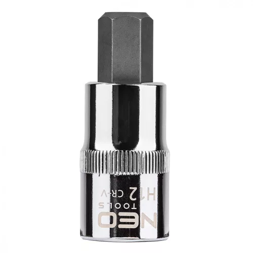 Allen-Socket Wrench 1/2" Hexagon 12X55 Neo Tools