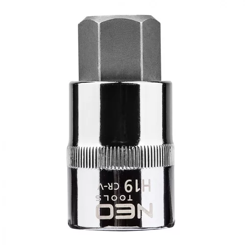 Allen-Socket Wrench 1/2" Hexagon 19X55 Neo Tools