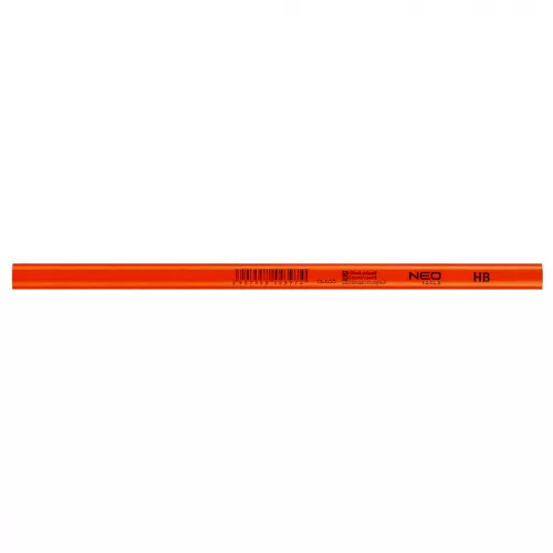 Creion de tâmplar 240 mm Hb pentru lemn, portocaliu, Neo Tools