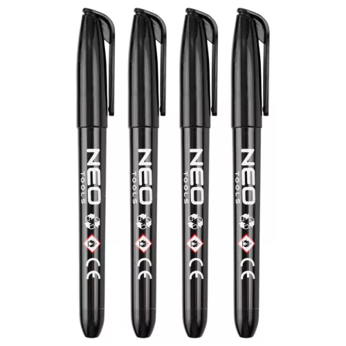 Filc Fekete Vízálló 4Db/Cs Neo Tools