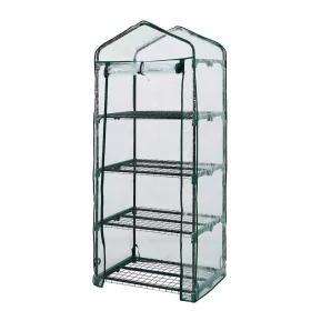 NÖVÉNYHÁZ 69*49*160CM PVC FÓLIA-FÉM SZER NEO