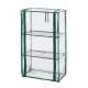 NÖVÉNYHÁZ 46*24*80CM PVC FÓLIA-FÉM SZERK NEO