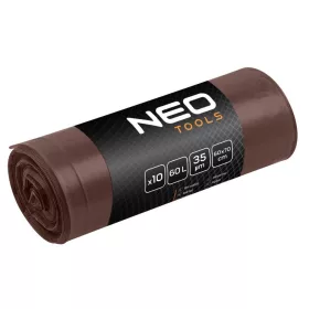 Müllsack 60L Braun 10Stk/Pack Neo