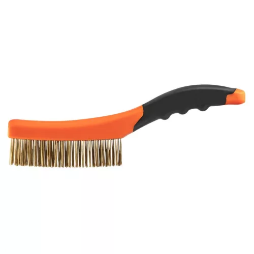 DRÓTKEFE SÁRGARÉZ 4X16 SOROS 260MM NEO TOOLS