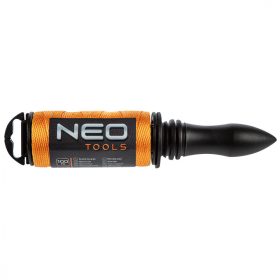 Mauerschnur 100 m mit Handrolle Neo Tools