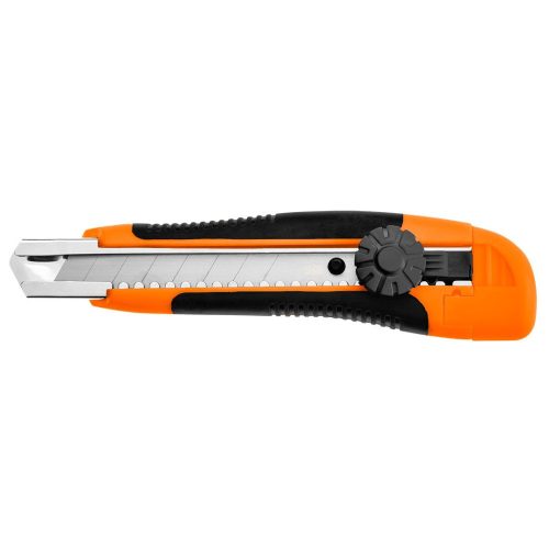 Pvc Cutting Knife 18Mm Metal Insert. Bendable Blade. Neo Tools