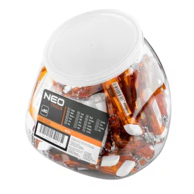 PVC VÁGÓKÉS MINI KULCSTARTÓ 80DB/DOB NEO TOOLS