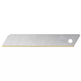 Lamă fragilă 18 mm titan. 10 bucăți Neo Tools.