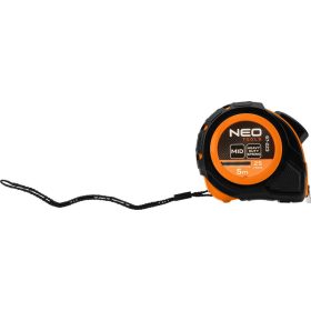 Maßband 5M/25Mm Stahl Autostop+Klemme Neo Tools