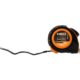 Maßband 7,5 m/25 mm Stahl Autostop+Fix. Neo Tools