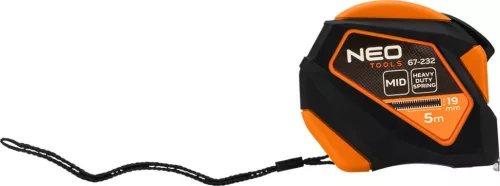 Maßband 5M/19Mm Stahl Magnetisch Autos+Fix Neo Tools