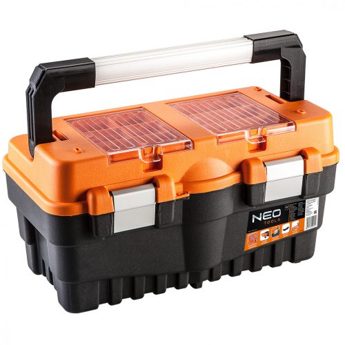 Toolbox 18" Plastic 1 Metal Buckle Neo Tools