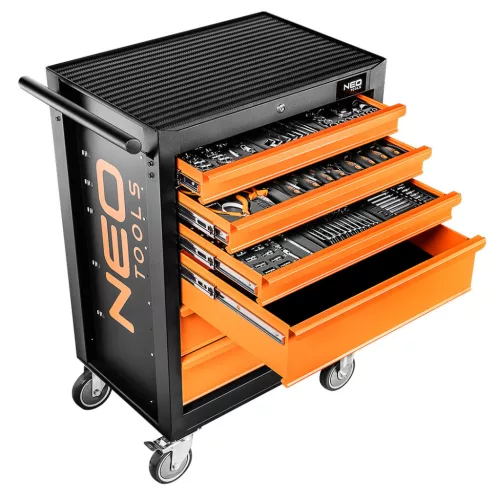 SZERSZÁMKOCSI 6FIÓK.ZÁRH.GUR.+149SZERSZ. NEO TOOLS