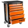 Tool Trolley 6 Drawers.Locking.Gears46*68*1030Cm Neo Tools