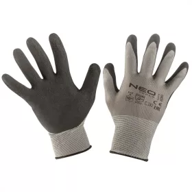 VÉDŐKESZTYŰ LATEXES NYLON 10" NEO TOOLS