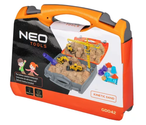 Jucărie de construcție într-o valiză pentru copii Neo Tools
